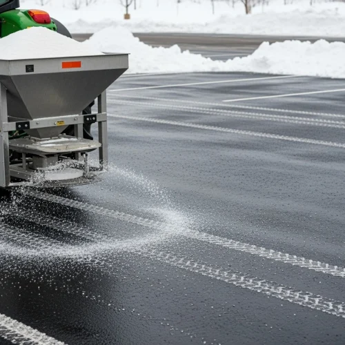Commercial Snow Removal Muskoka 3 Muskoka Landscapes and Design Commercial Snow Removal Salt Spreading