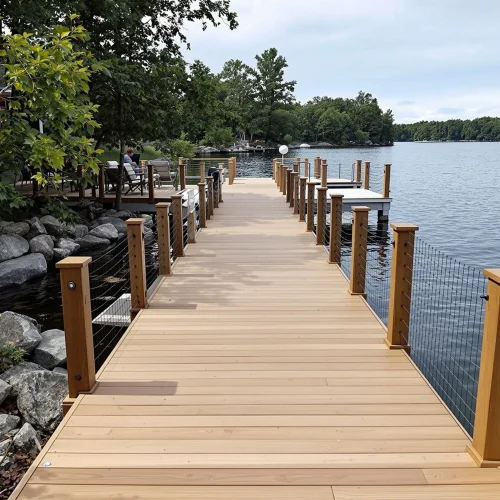 Dock Installation & Replacement Services in Muskoka | Muskoka Landscapes & Design 1 Muskoka Landscapes and Design Custom Wooden Dock