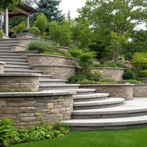 Muskoka Landscapes and Design Armour Stone and Natural Stone Installations Hero