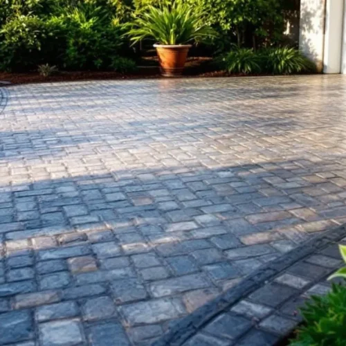 Muskoka Landscapes and Designs Premium Interlock Driveway