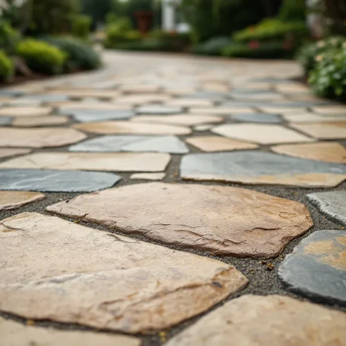 Muskoka Landscapes and Designs Premium Stone Pathway Example